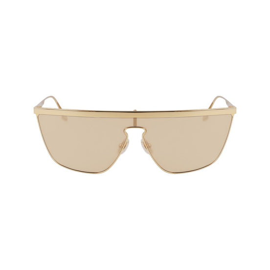 Victoria Beckham Gold Metal Sunglasses