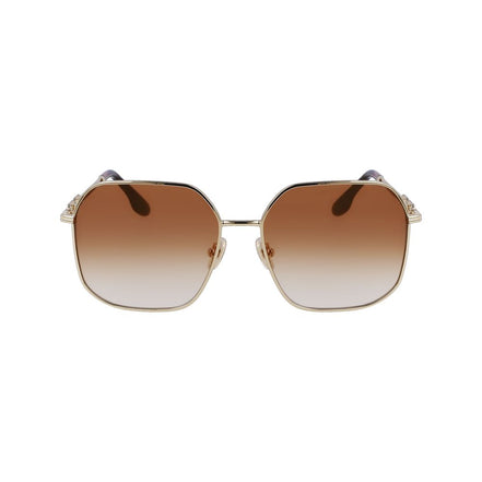 Victoria Beckham Gold Metal Sunglasses