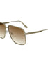Victoria Beckham Gold Metal Sunglasses
