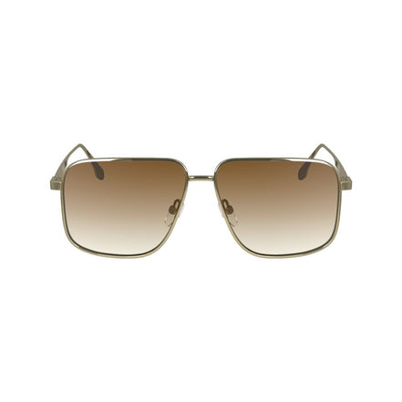 Victoria Beckham Gold Metal Sunglasses