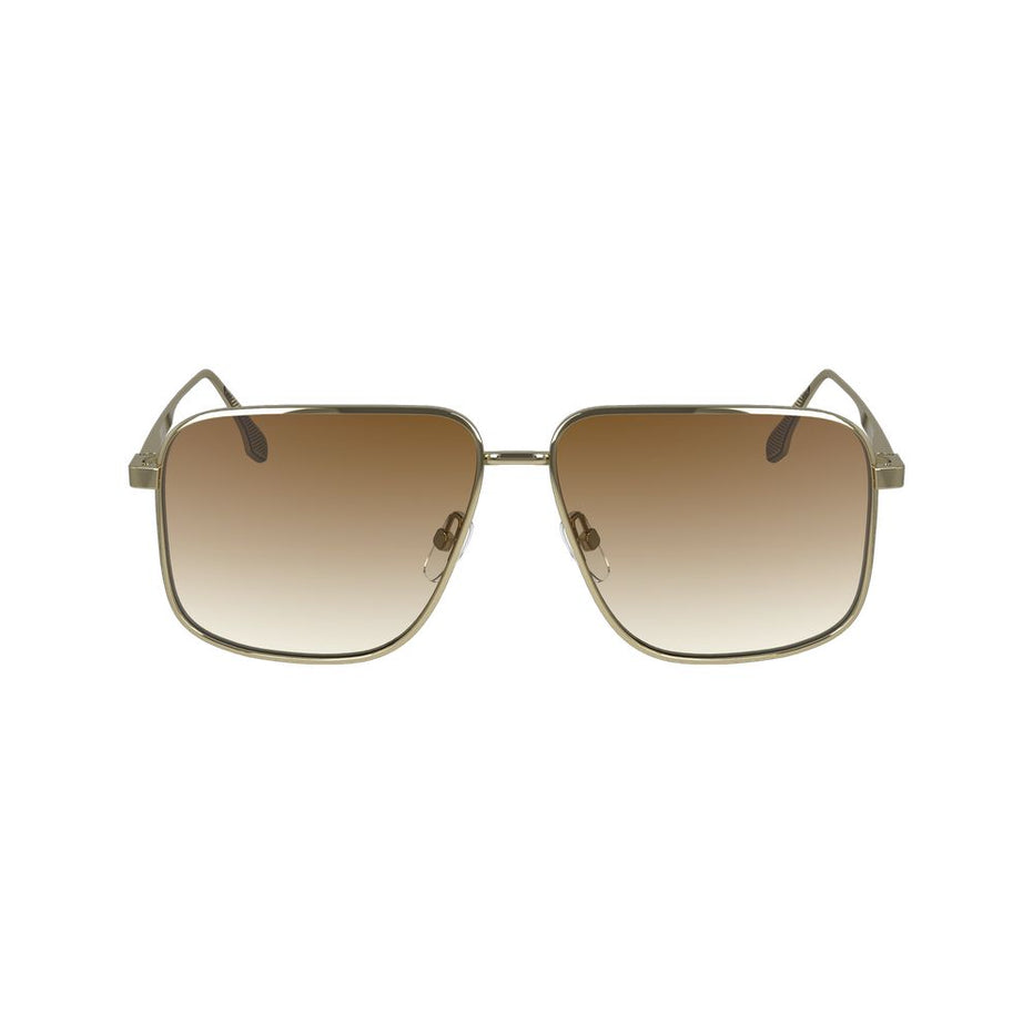 Victoria Beckham Gold Metal Sunglasses