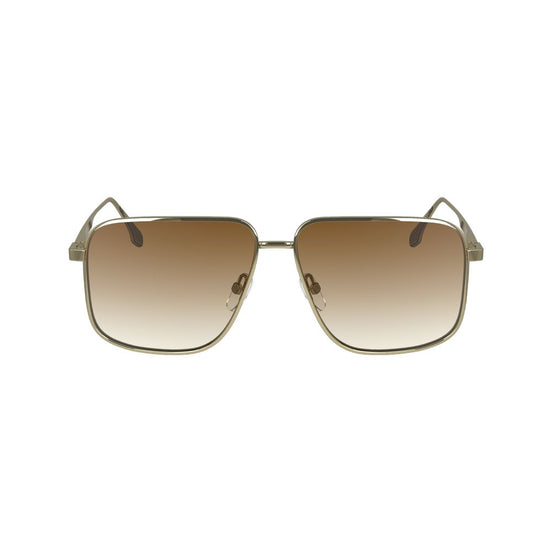 Victoria Beckham Gold Metal Sunglasses
