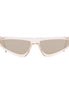 Andy Wolf Beige Acetate Sunglasses