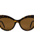 Andy Wolf Brown Acetate Sunglasses