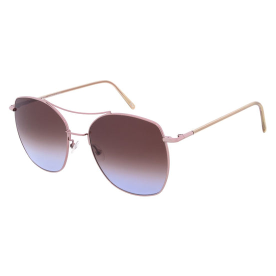 Andy Wolf Rose Gold Metal Sunglasses