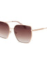 Gant Rose Gold Metal Sunglasses