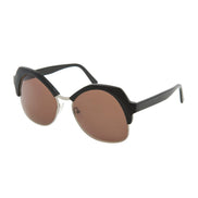 Andy Wolf Black Metal & Plastic Sunglasses