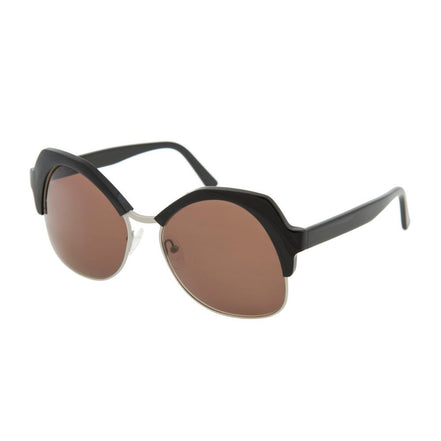 Andy Wolf Black Metal & Plastic Sunglasses