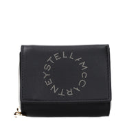 Stella McCartney Black Continental Wallet