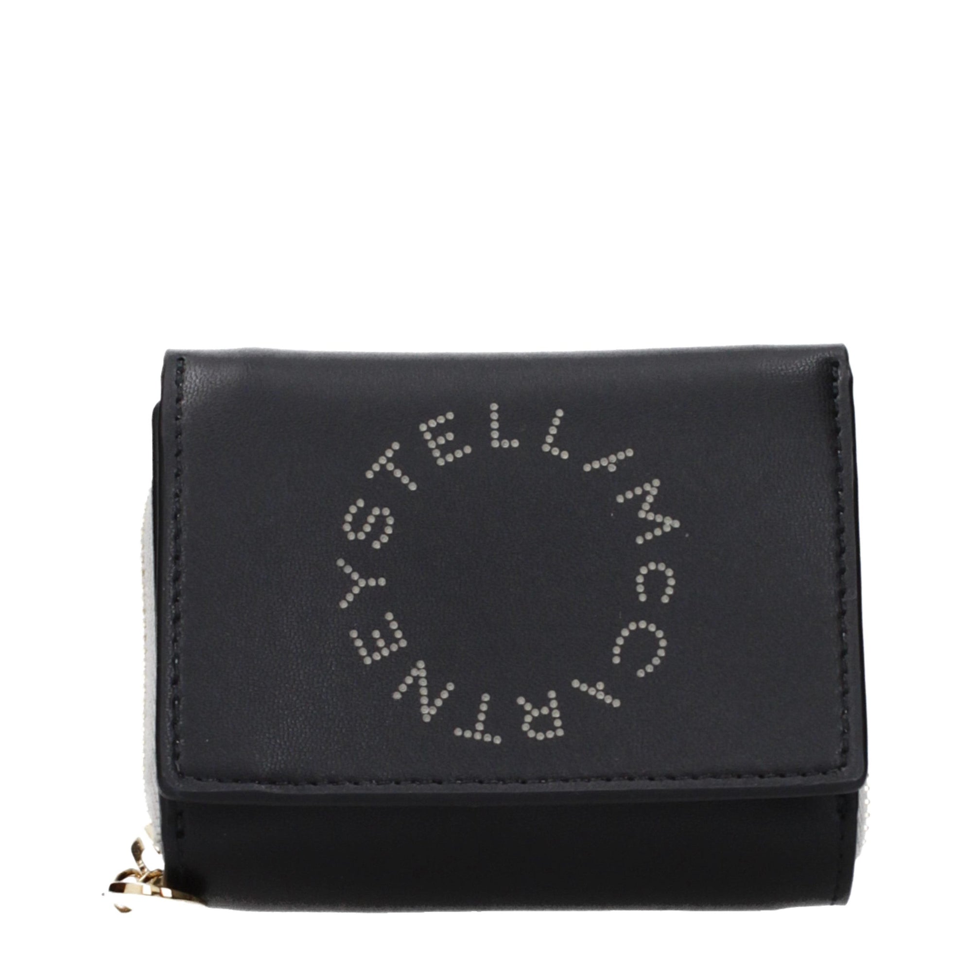 Stella McCartney Black Continental Wallet