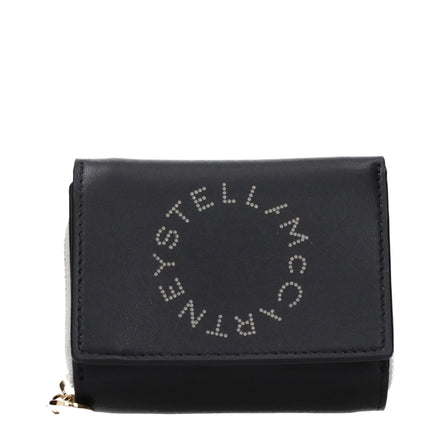 Stella McCartney Black Continental Wallet