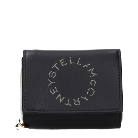 Stella McCartney Black Continental Wallet