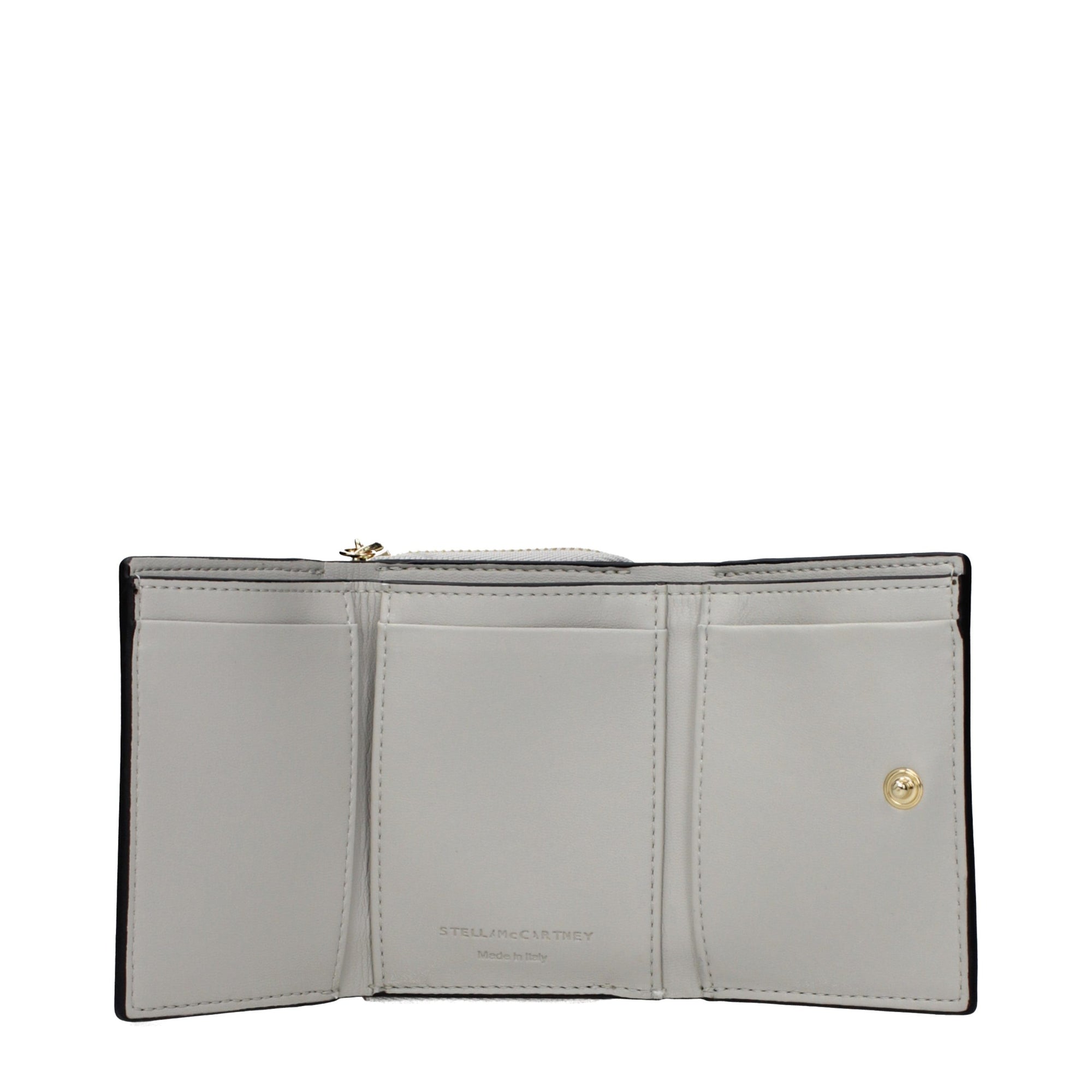 Stella McCartney Black Continental Wallet