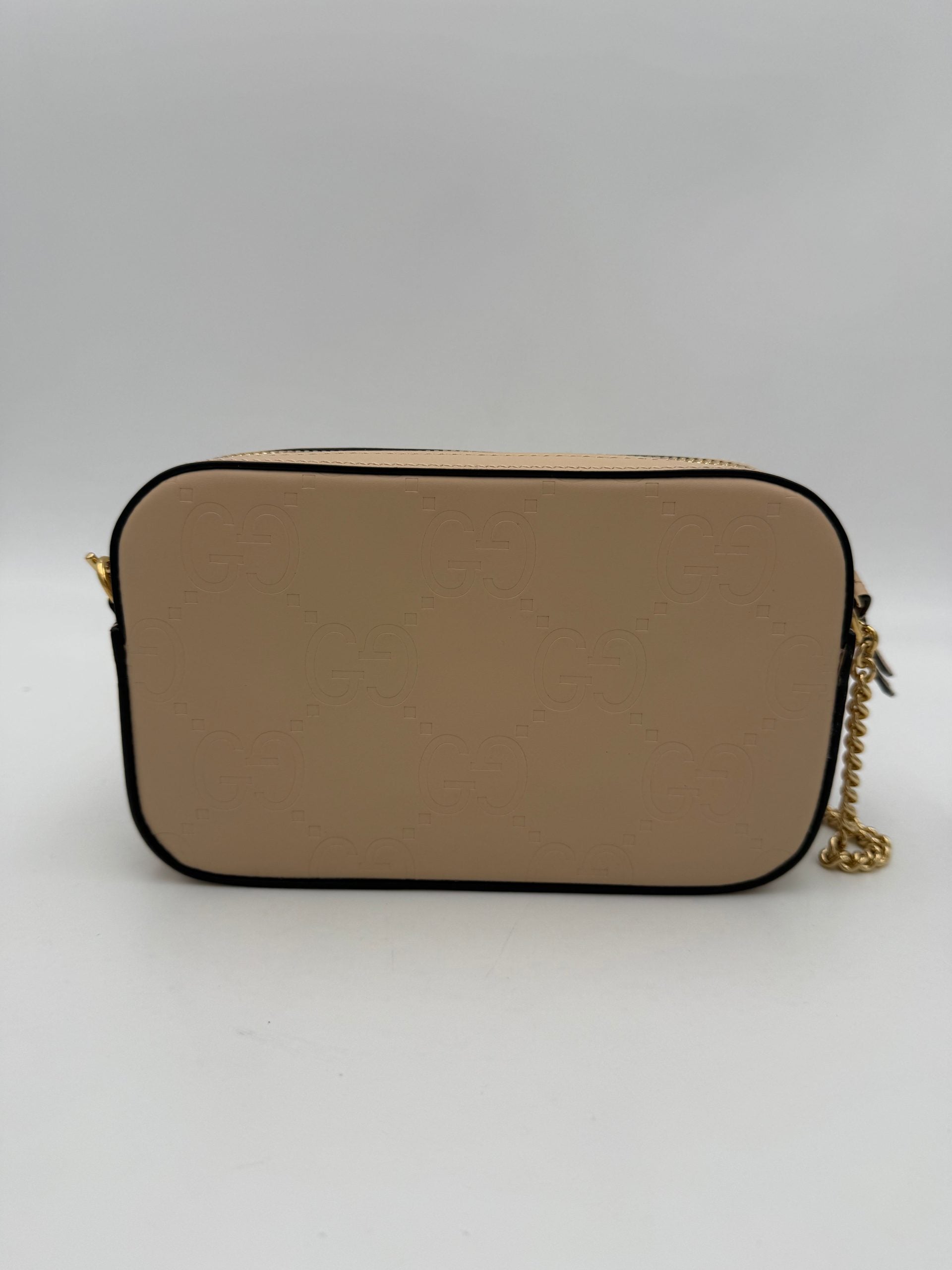 Gucci GUCCI GG Jumbo Beige with Front Pocket Shoulder Bag