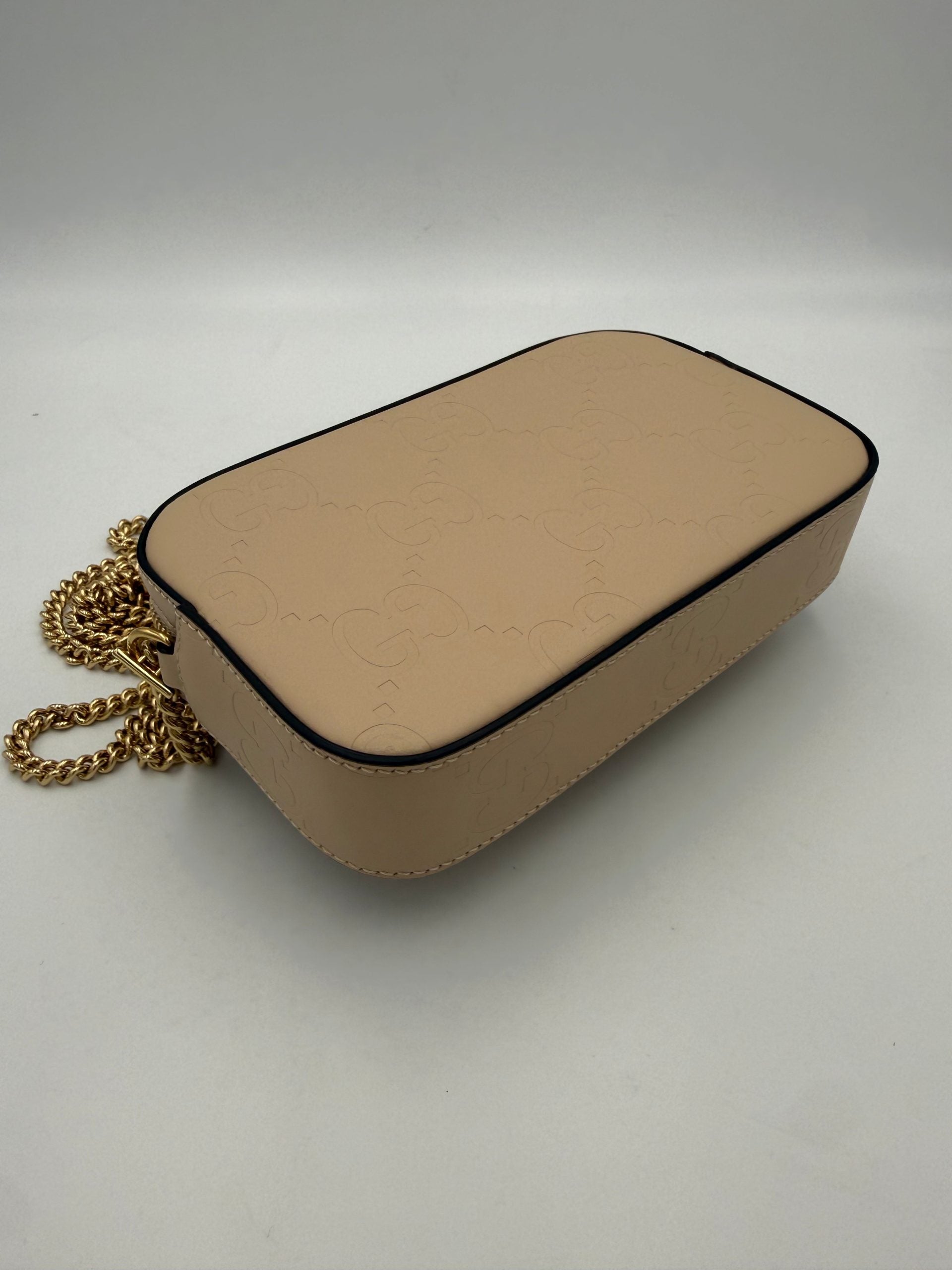 Gucci GUCCI GG Jumbo Beige with Front Pocket Shoulder Bag