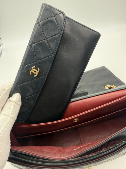 Chanel CHANEL Timeless Classic Τσάντα με Αποσπώμενο Πουγκί