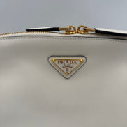 Prada PRADA Bauletto BOWLING in Leather Handbag