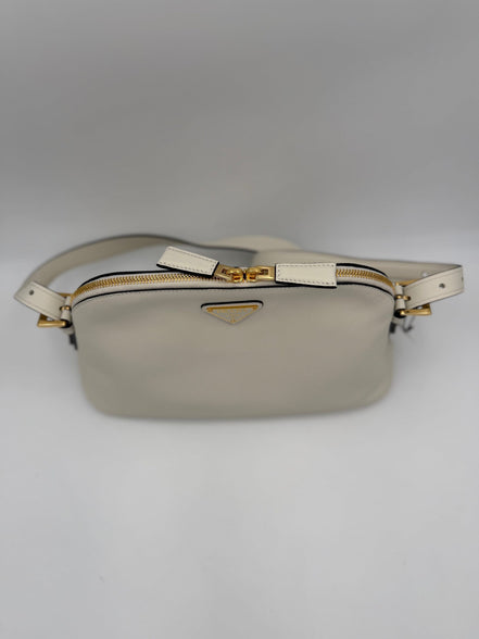 Prada PRADA Bauletto BOWLING in Leather Handbag