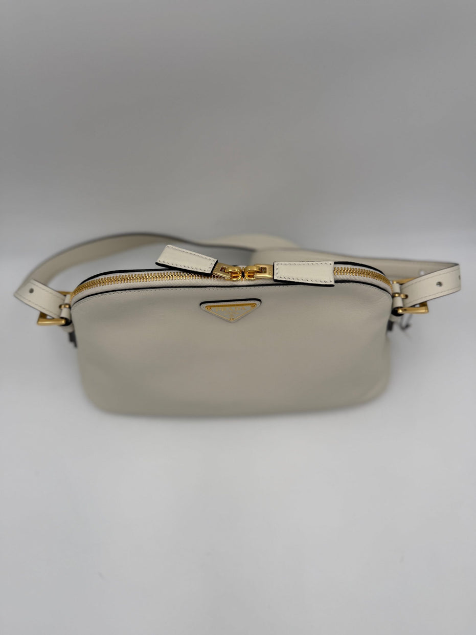 Prada PRADA Τσάντα Χειρός Bauletto BOWLING από Δέρμα
