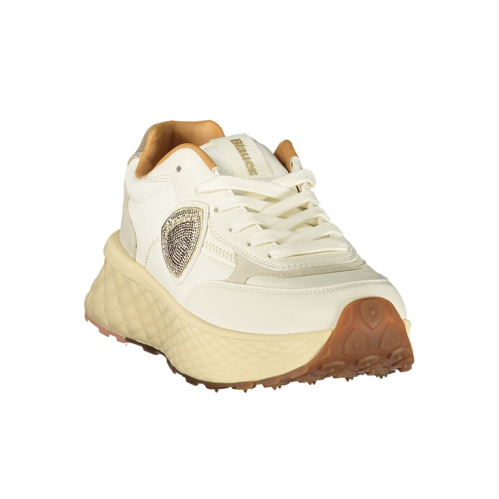 Γυναικεία αθλητικά Blauer Beige από πολυουρεθάνη