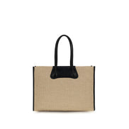 Vivienne Westwood Beige Raffia Shoulder Bag