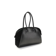 Vivienne Westwood Black Calf Leather Bos Taurus Shoulder Bag