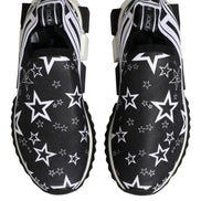 Dolce & Gabbana Black Stars Logo SORRENTO Sneakers Shoes