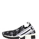 Dolce & Gabbana Black Stars Logo SORRENTO Sneakers Shoes