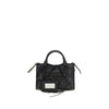 Balenciaga Μαύρη Τσάντα Ώμου από Δέρμα Αρνιού  