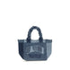 Ganni Blue Cotton Handbag