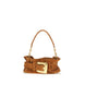 Balmain Beige Calf Leather Bos Taurus Shoulder Bag