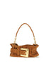 Balmain Beige Calf Leather Bos Taurus Shoulder Bag