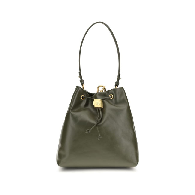 Balmain Bicolor Calf Leather Bos Taurus Backpack