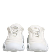 Dolce & Gabbana White Slip On Wave Low Top Sneakers Shoes