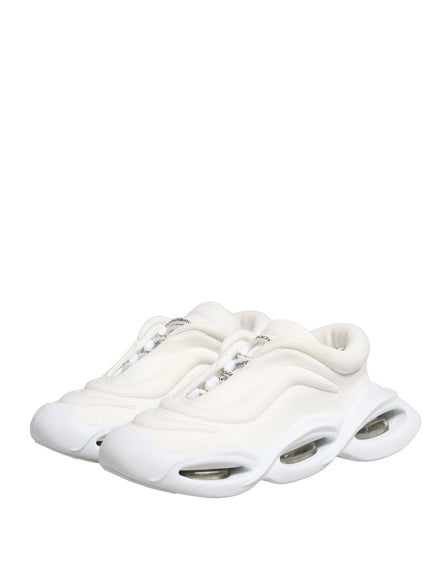 Dolce & Gabbana White Slip On Wave Low Top Sneakers Shoes