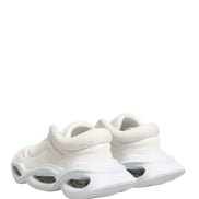 Dolce & Gabbana White Slip On Wave Low Top Sneakers Shoes