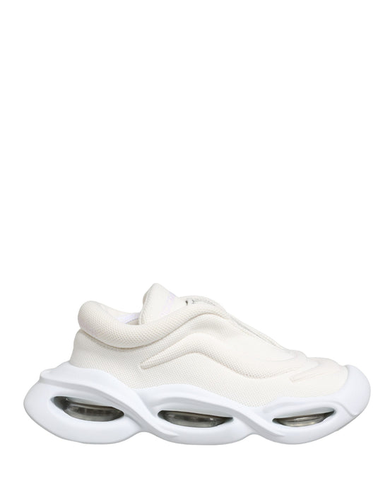 Παπούτσια Dolce & Gabbana Λευκά Slip On Wave Χαμηλά Sneakers  