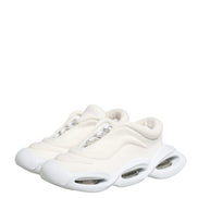 Dolce & Gabbana White Slip On Wave LowTop Sneakers Shoes