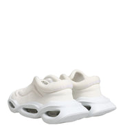 Dolce & Gabbana White Slip On Wave LowTop Sneakers Shoes