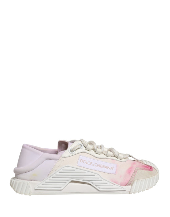 Dolce & Gabbana Λευκά NS1 Δετά Sneakers Παπούτσια Χαμηλά