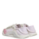 Dolce & Gabbana White NS1 Lace Up Low Top Sneakers Shoes