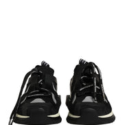 Dolce & Gabbana Black Mesh Sorrento Trekking Sneakers Shoes