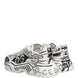 Dolce & Gabbana White Daymaster Graffiti Low Top Sneakers Shoes