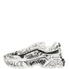 Dolce & Gabbana White Daymaster Graffiti Low Top Sneakers Shoes
