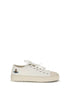 Vivienne Westwood White Fabric Low Top Sneakers