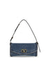 Valentino Garavani Blue Cotton Shoulder Bag