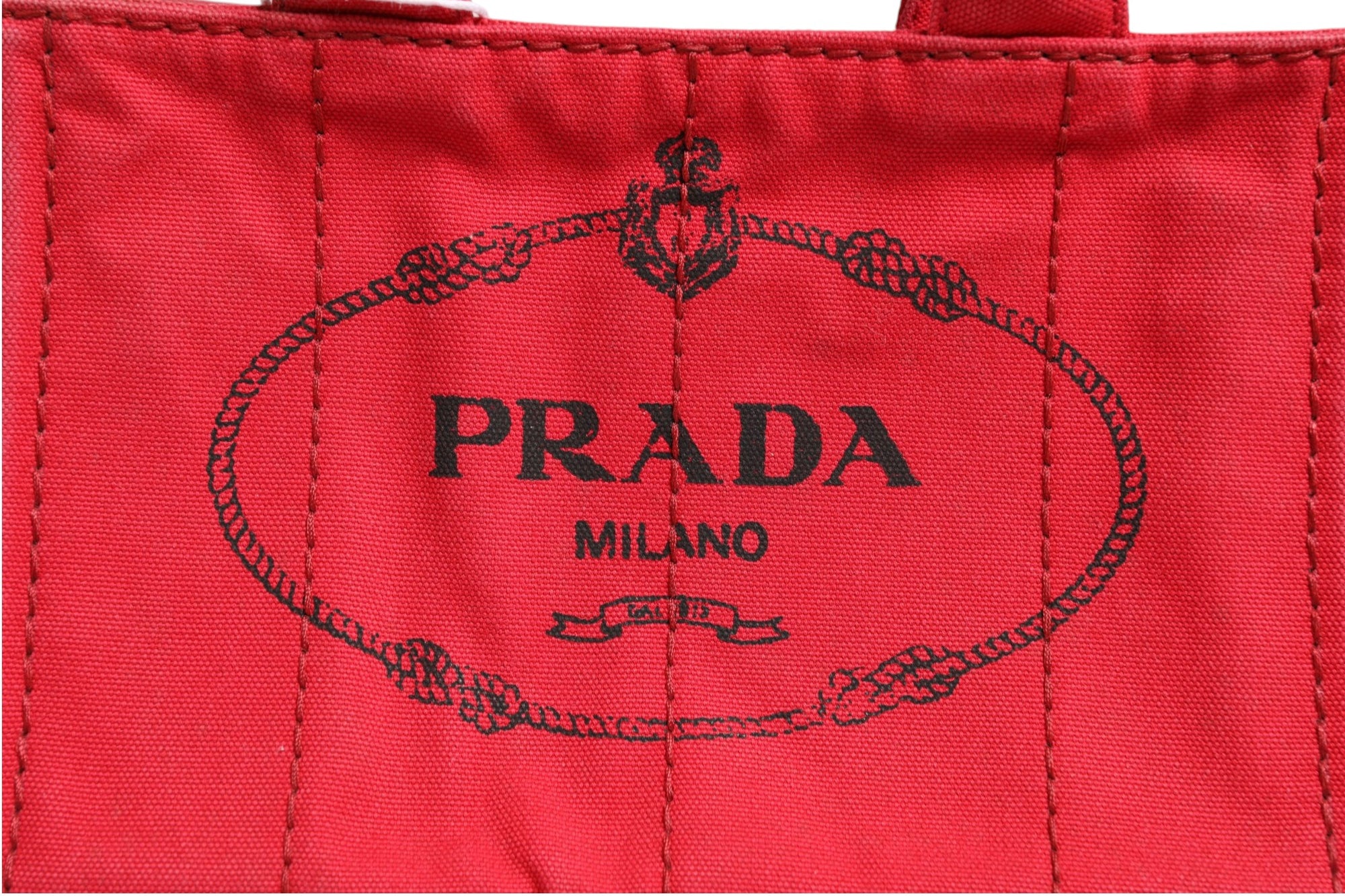 Μίνι τσάντα tote Prada Canapa Canvas