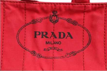 Μίνι τσάντα tote Prada Canapa Canvas