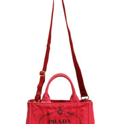 Μίνι τσάντα tote Prada Canapa Canvas