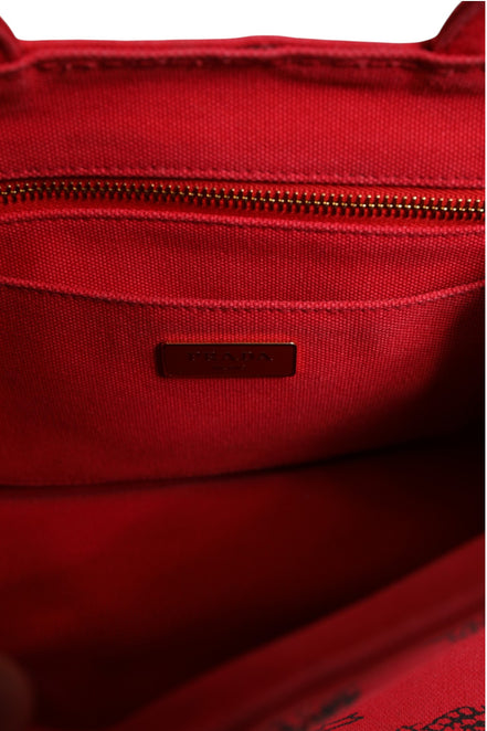Μίνι τσάντα tote Prada Canapa Canvas